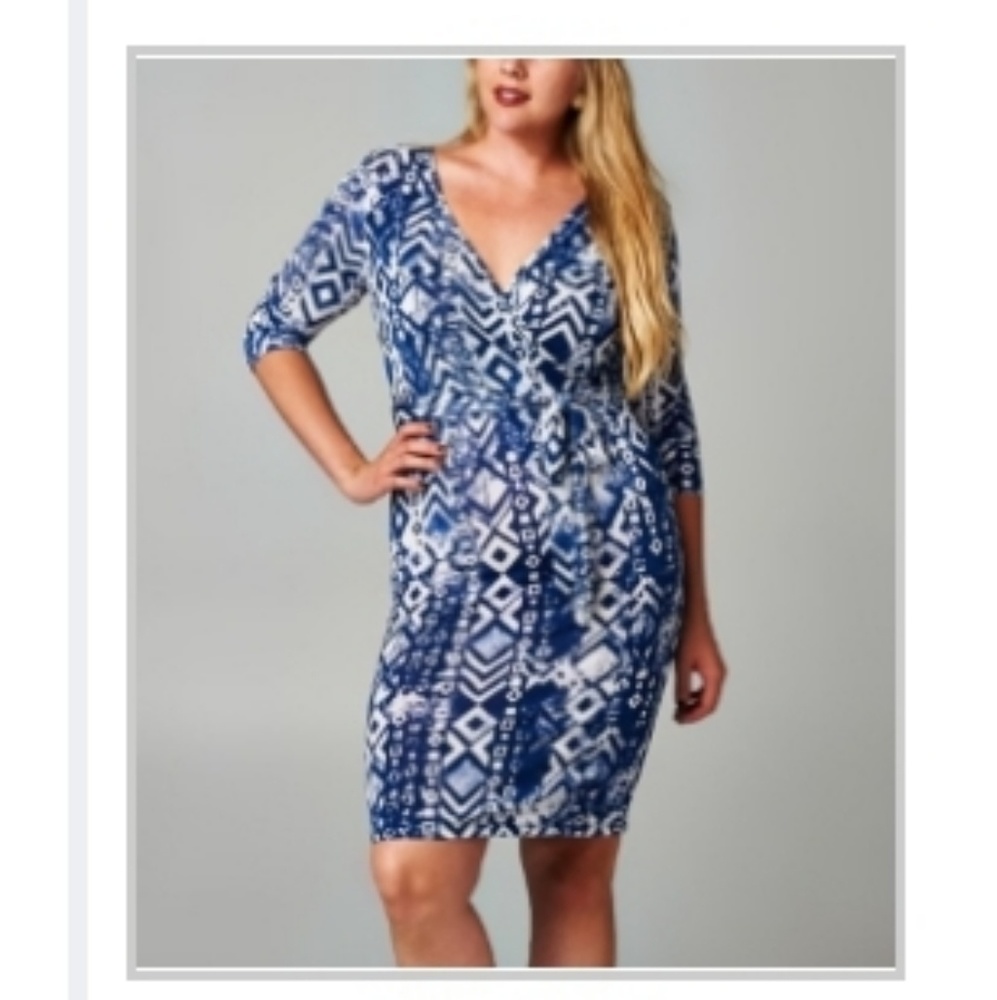Wrap Dress with side tying.